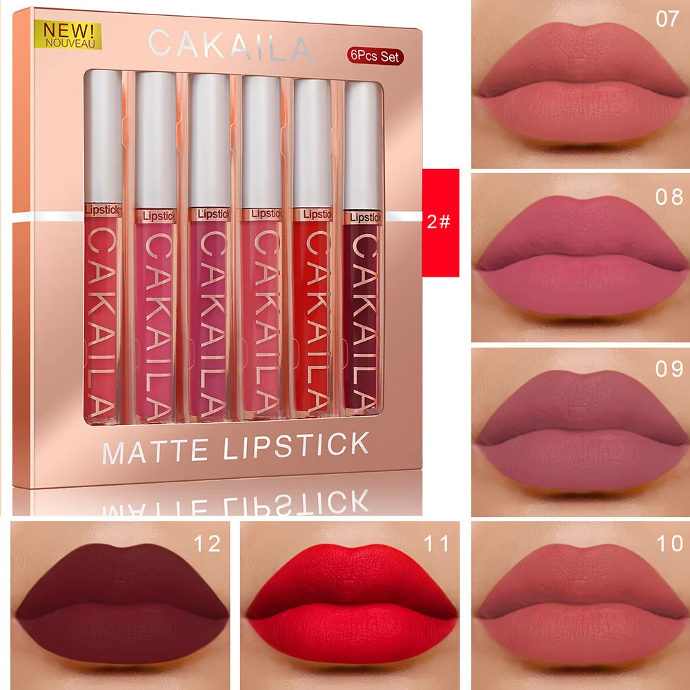 CAKAILA 6-pack Lip Gloss 2