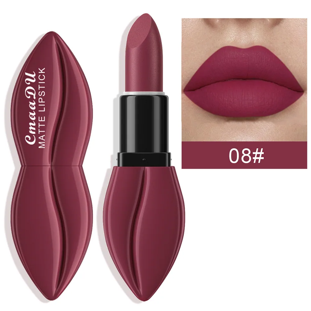 CmaaDu 10 color matte lipstick 8
