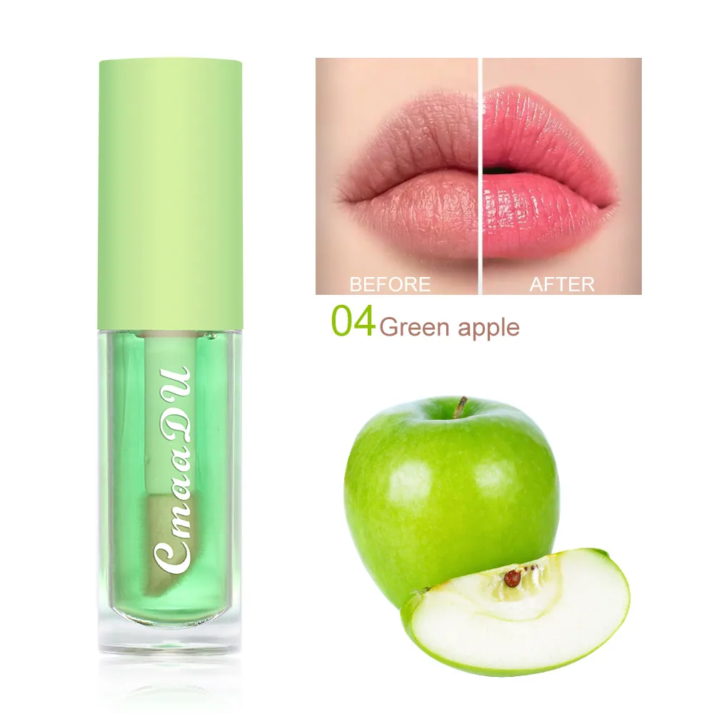 CmaaDu 6-color fruit flavored color changing lip gloss 4