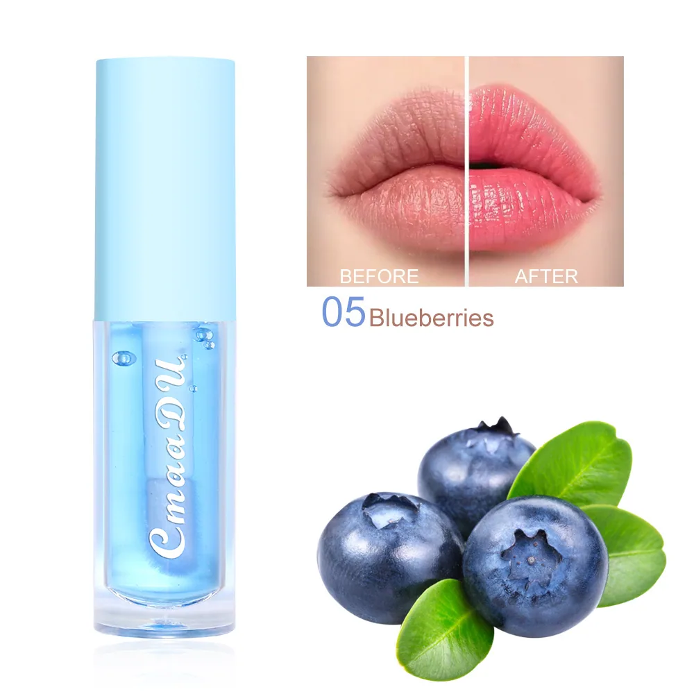 CmaaDu 6-color fruit flavored color changing lip gloss 5