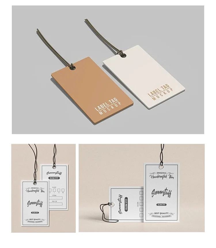 Clothing tag production, customized men's and women's tags, customized clothing trademarks, clothing labels, printing underwear 17