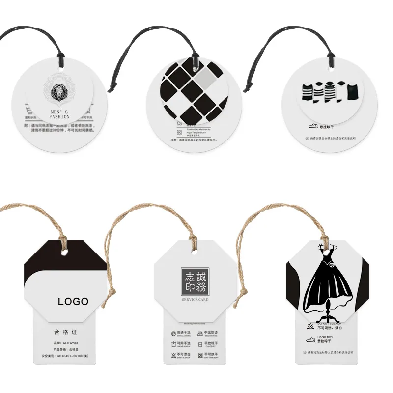 Clothing tag production, customized men's and women's tags, customized clothing trademarks, clothing labels, printing underwear 2