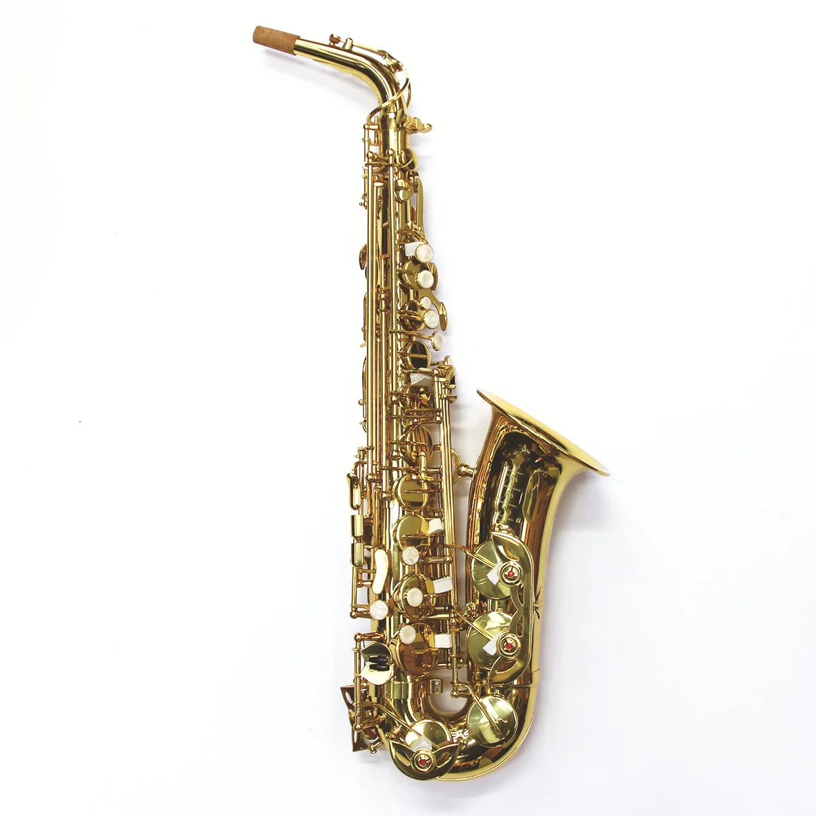 Lower E key, alto saxophone, brass tube body, saxophone instrument, beginner, adult, graded performance, foreign trade, SAX - Body Stocking 2