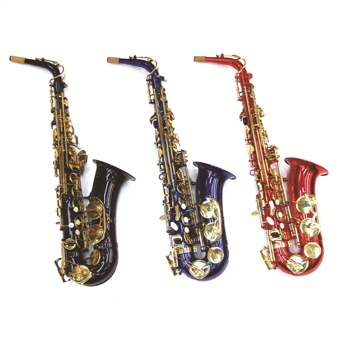 Lower E key, alto saxophone, brass tube body, saxophone instrument, beginner, adult, graded performance, foreign trade, SAX - Body Stocking 5