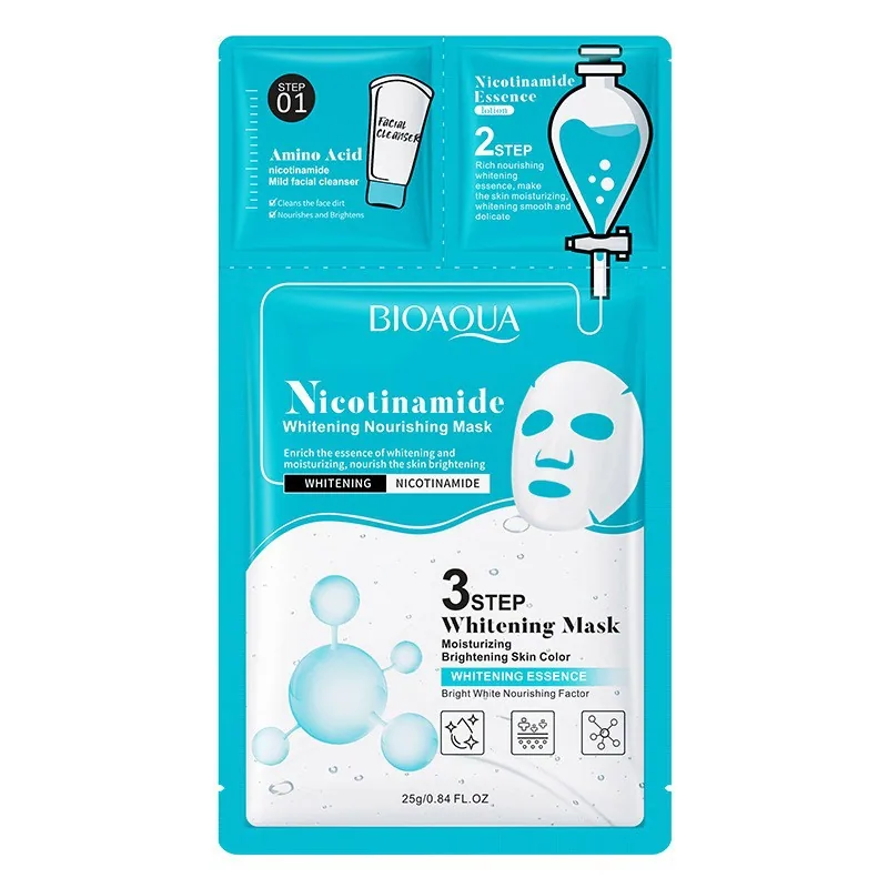 BIOAOUA Collagen Three-part Facial Mask Hydrating and moisturizing, cleansing, cross-border foreign trade 2