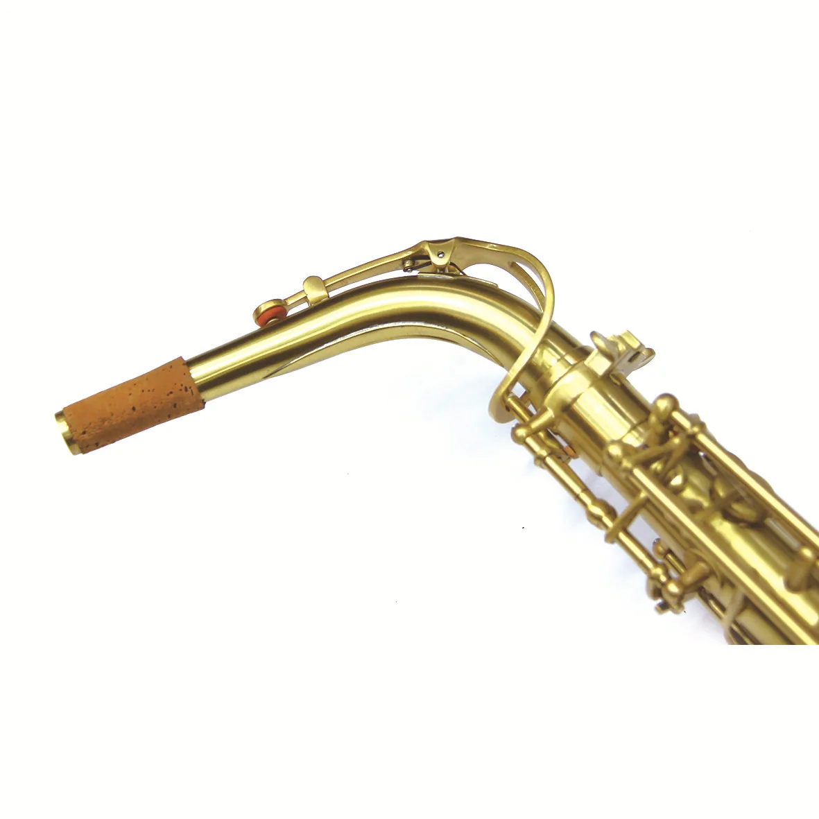 Matte gold reduced E-key alto saxophone brass body saxophone beginner adult exam performance 2