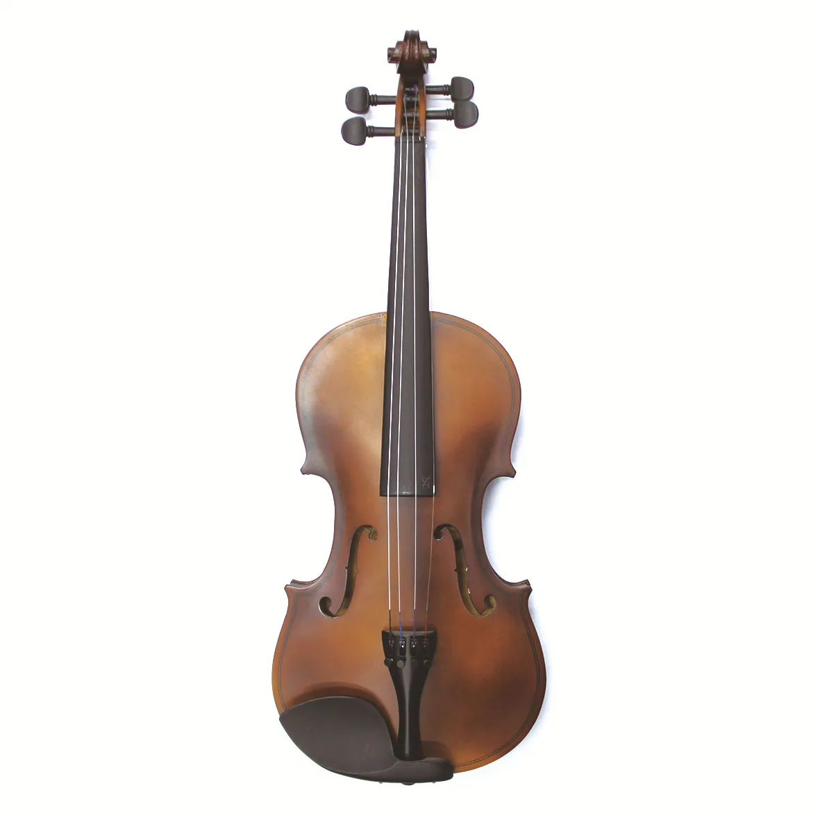 Matte tiger pattern violin, plywood violin, popularization of violin, foreign trade, full-size beginner's entry wholesale