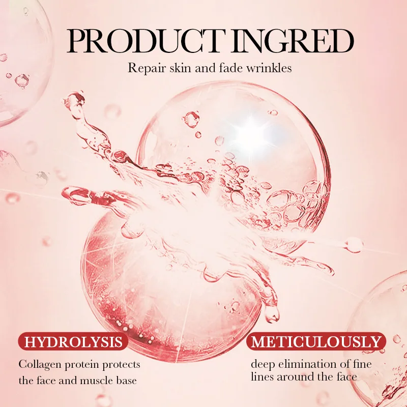 Close-up of SADOER collagen gel nasolabial fold removal stickers showing translucent gel texture and adhesive surface