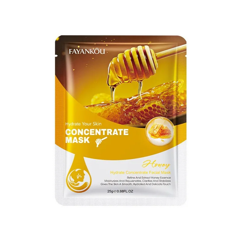 Facial mask FAYANKOU Rose Emollient Mask Facial mask Flower and fruit essence cross-border foreign trade 6