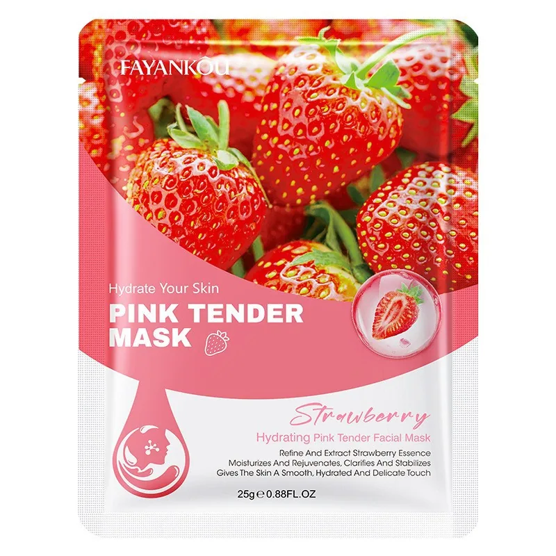 Facial mask FAYANKOU Rose Emollient Mask Facial mask Flower and fruit essence cross-border foreign trade 10