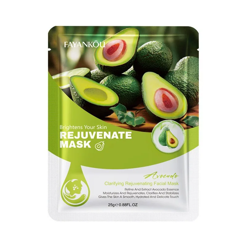 Facial mask FAYANKOU Rose Emollient Mask Facial mask Flower and fruit essence cross-border foreign trade 8