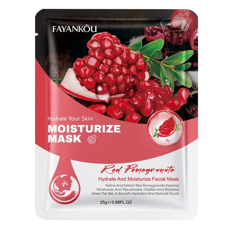 Facial mask FAYANKOU Rose Emollient Mask Facial mask Flower and fruit essence cross-border foreign trade 3