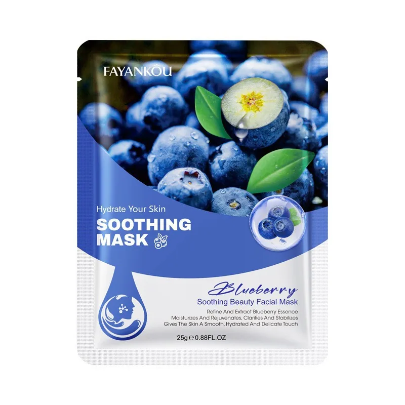 Facial mask FAYANKOU Rose Emollient Mask Facial mask Flower and fruit essence cross-border foreign trade 5