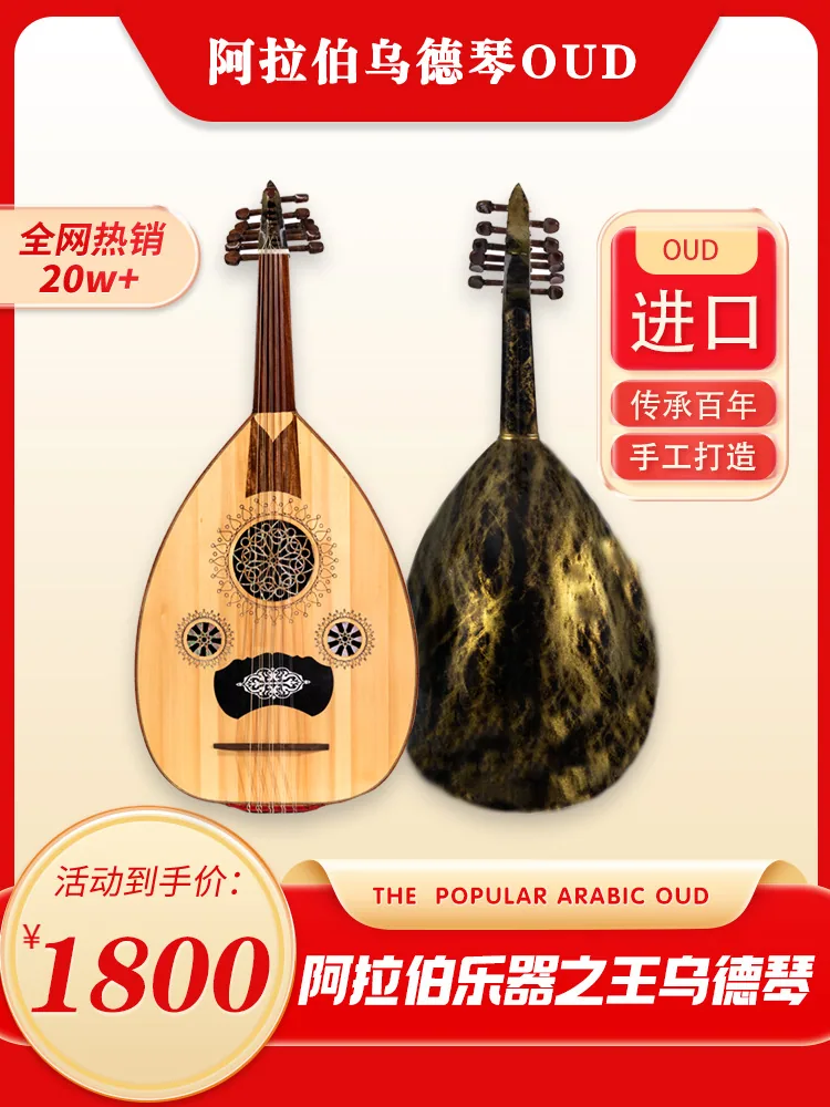 OUD Arabic Oud qin 20000+imported handmade instruments professional performance level Guzheng Pipa Erhu 2