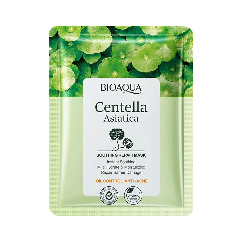 Cross-border foreign trade BIOAOU peptide perilla moisturizing nutrition mask hydrating and lightening fine lines mask makeup wh 6