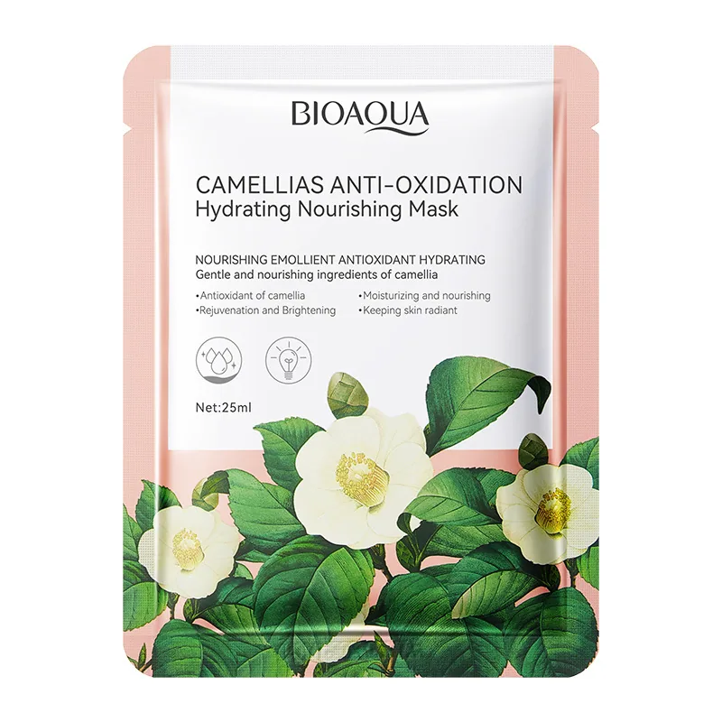 Cross-border foreign trade BIOAOU peptide perilla moisturizing nutrition mask hydrating and lightening fine lines mask makeup wh 2