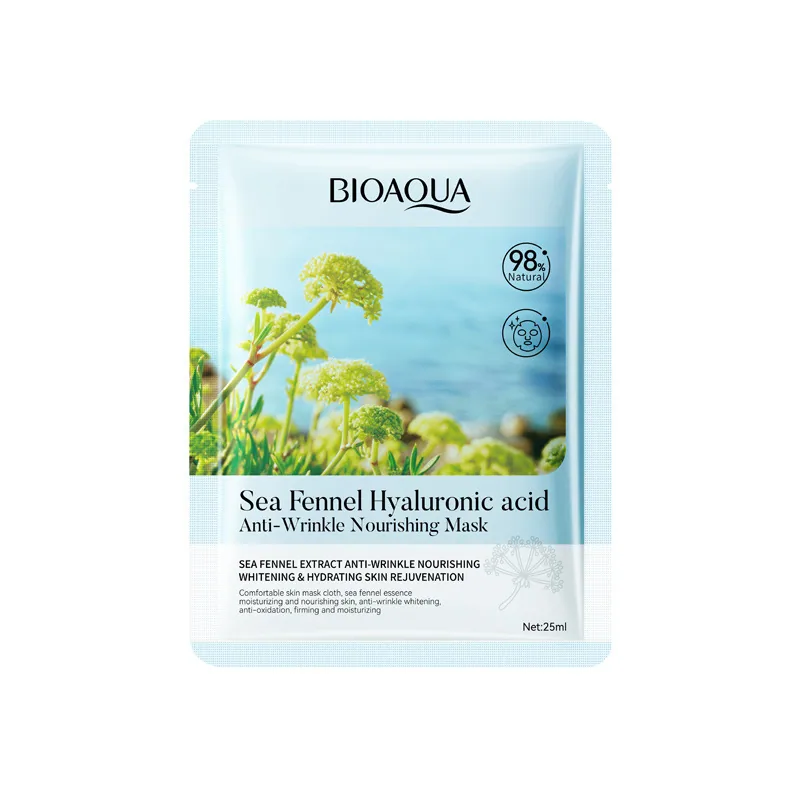 Cross-border foreign trade BIOAOU sea fennel hyaluronic acid anti-wrinkle nourishing mask hydrating moisturizing moisturizing