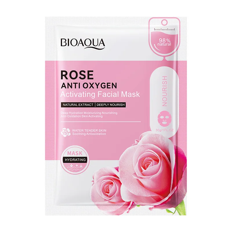 Full English BIOAQUA Plant Fruit Mask Hydrating and moisturizing facial skin care foreign trade cross-border wholesale 13