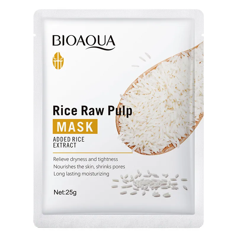 Full English BIOAQUA Plant Fruit Mask Hydrating and moisturizing facial skin care foreign trade cross-border wholesale 11