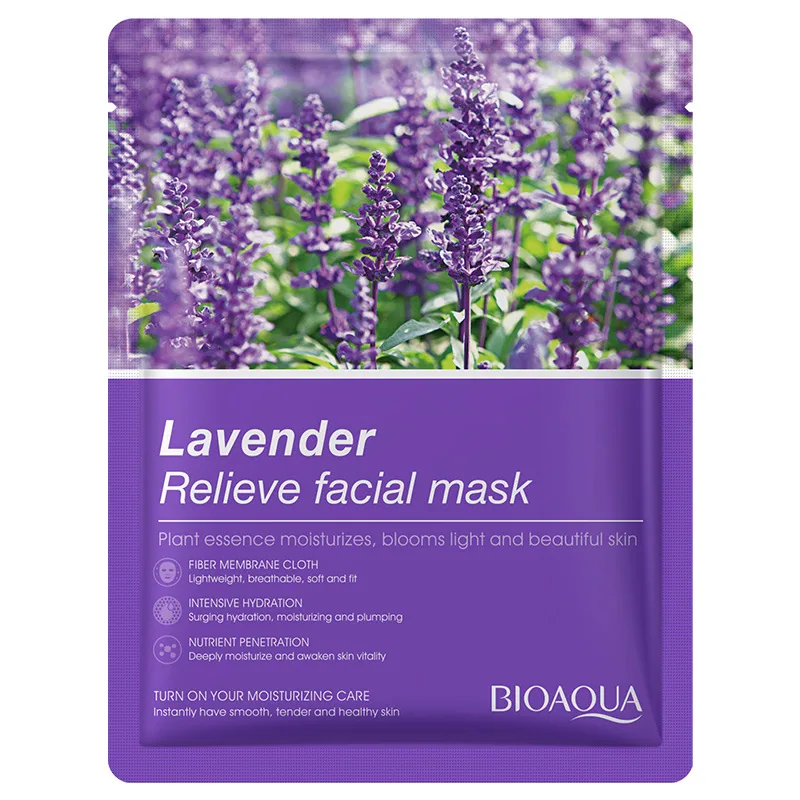 Full English BIOAQUA Plant Fruit Mask Hydrating and moisturizing facial skin care foreign trade cross-border wholesale 9