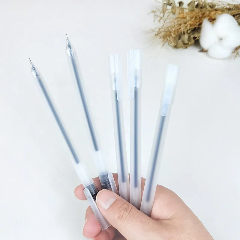 Giant Writing Neutral Pen Creative Water Pen Needle Pen Carbon Water Pen Signature Pen Student Exam Wholesale Stationery 14