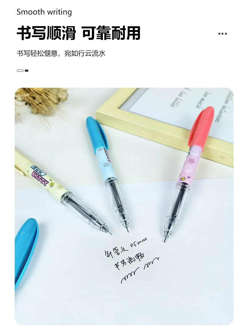 New product recommendation: Kitty cat water-based pen for business and office use, factory wholesale G-8015K 7
