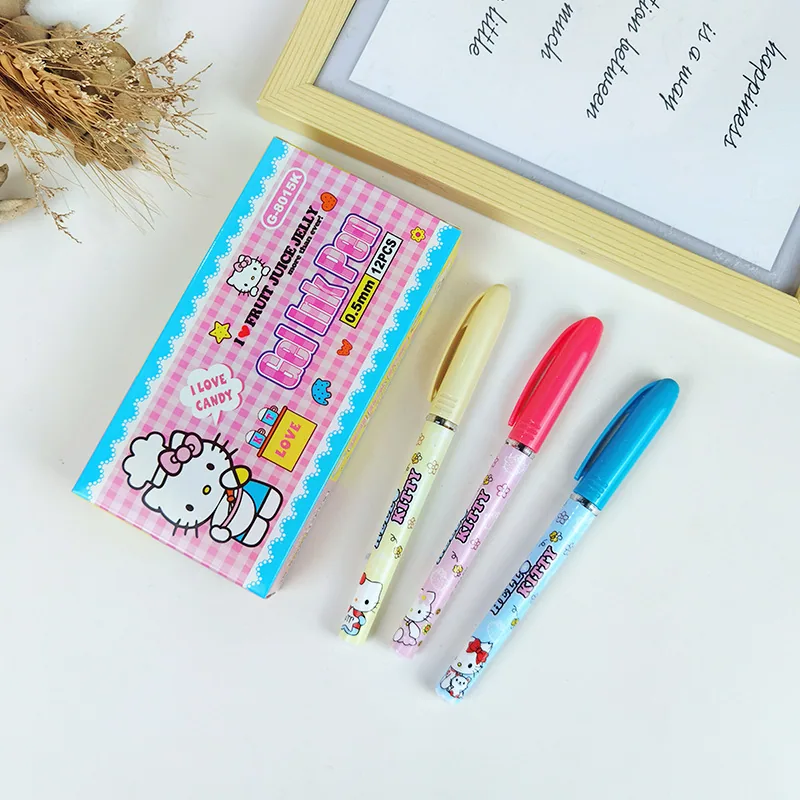 New product recommendation: Kitty cat water-based pen for business and office use, factory wholesale G-8015K 6