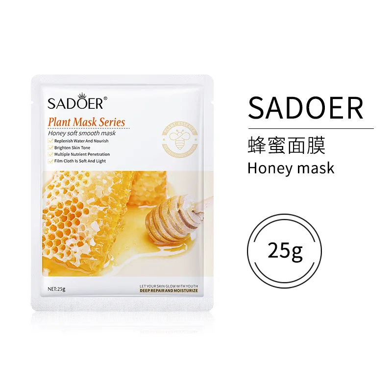 Full English ZOZU Fruit Flavor Mask Moisturizing Moisturizing Moisturizing Moisturizing Skin Care Products Fruit mask Cross-bord 18