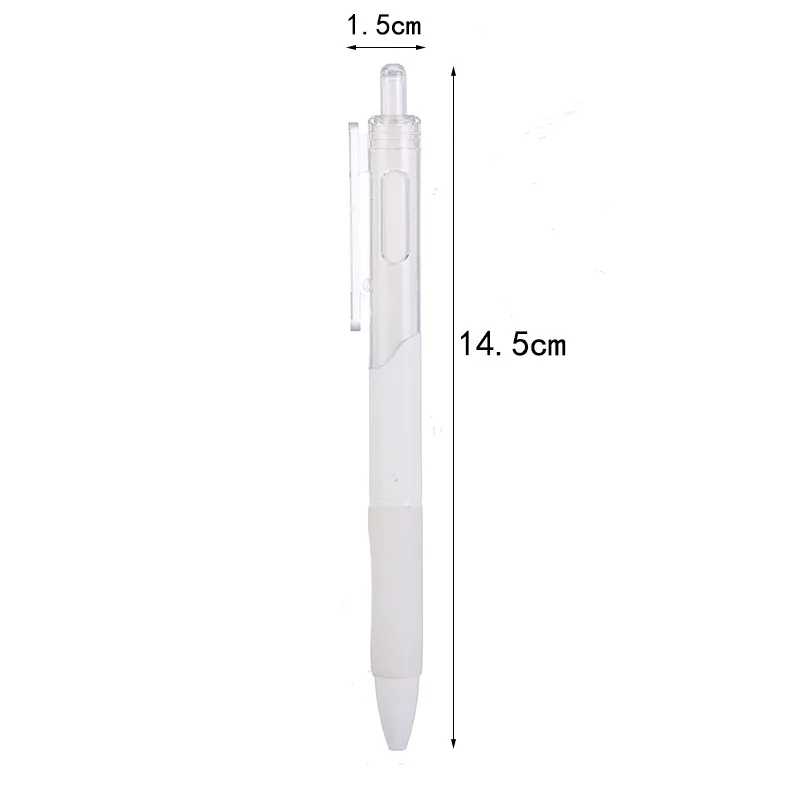 Ins internet celebrity simple brush question white pen press water pen box ST head student exam press neutral pen wholesale
