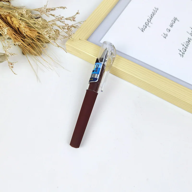 Cartoon Mini Neutral Pen Short Portable Pocket Pen Mini 0.5mm Neutral Pen Signature Student Pen Wholesale 4