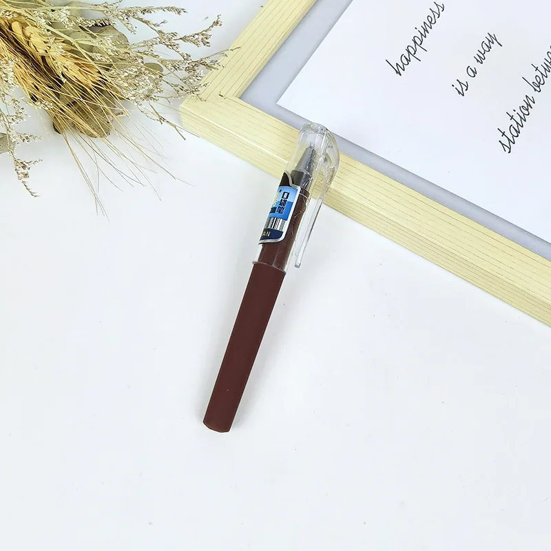 Cartoon Mini Neutral Pen Short Portable Pocket Pen Mini 0.5mm Neutral Pen Signature Student Pen Wholesale 3
