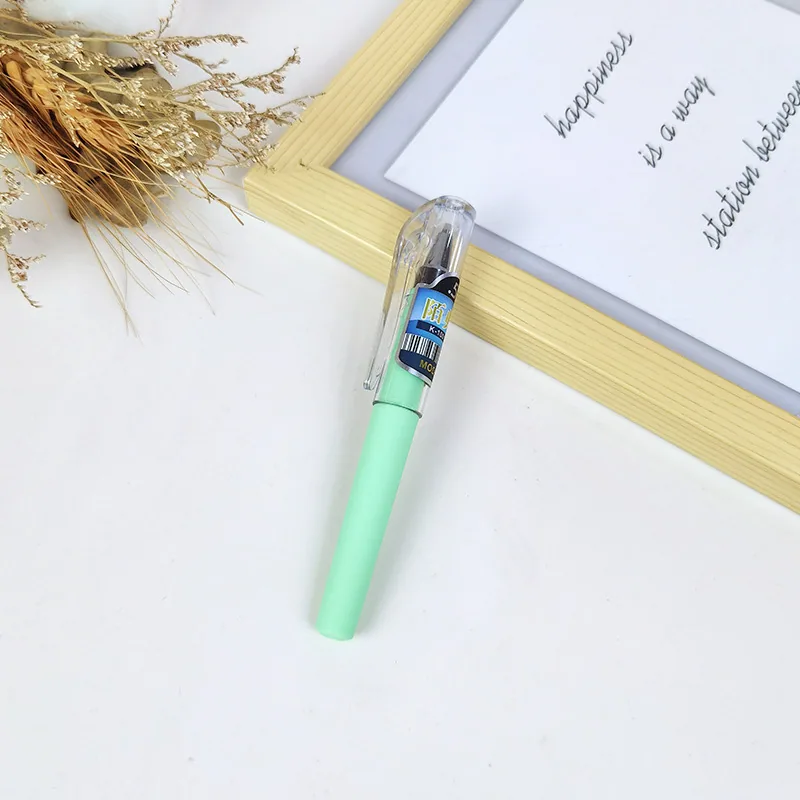 Cartoon Mini Neutral Pen Short Portable Pocket Pen Mini 0.5mm Neutral Pen Signature Student Pen Wholesale 7