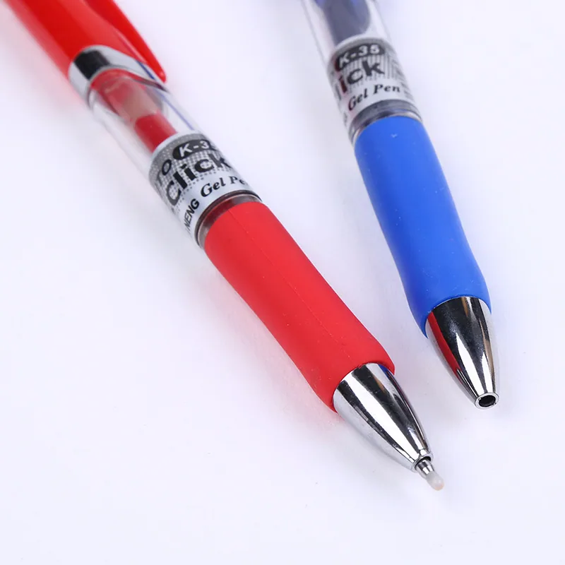 0.5mm Press Pen Neutral Pen Wholesale Plastic Bullet Head Signature Pen Student Office Stationery Learning Supplies 3