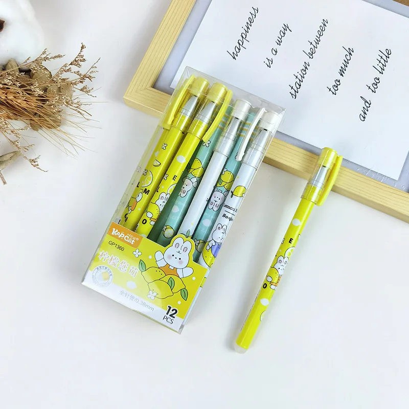 PVC-Box-Set löschbarer Stift, magisch löschbarer Stiftkern, kristallblaue Nadelspitze, neutraler Stift, löschbarer magischer löschbarer Stift 2