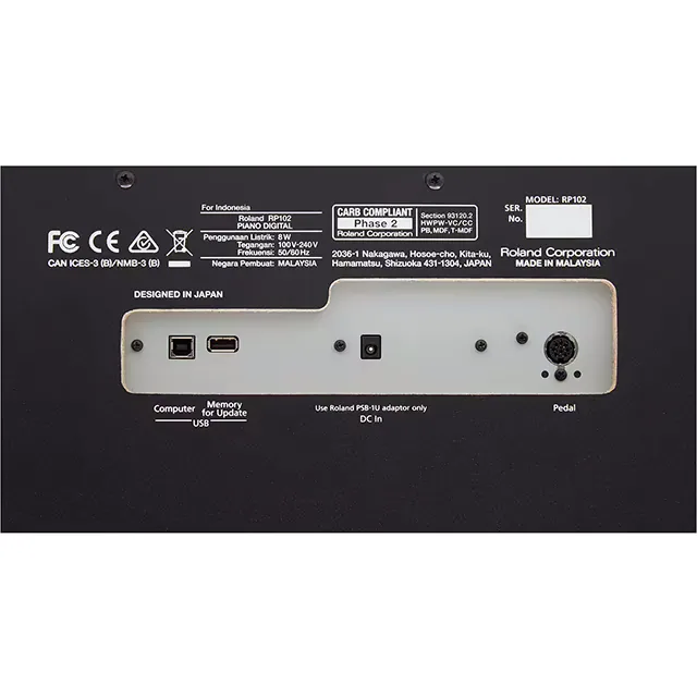Roland RP-102 Digital Piano 88 Keys Electric Piano Keyboard 3