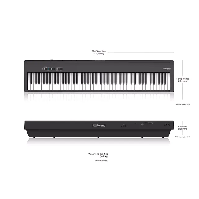 Roland FP-30X Por Digital Piano 88 Keys Electric Piano Keyboard 3