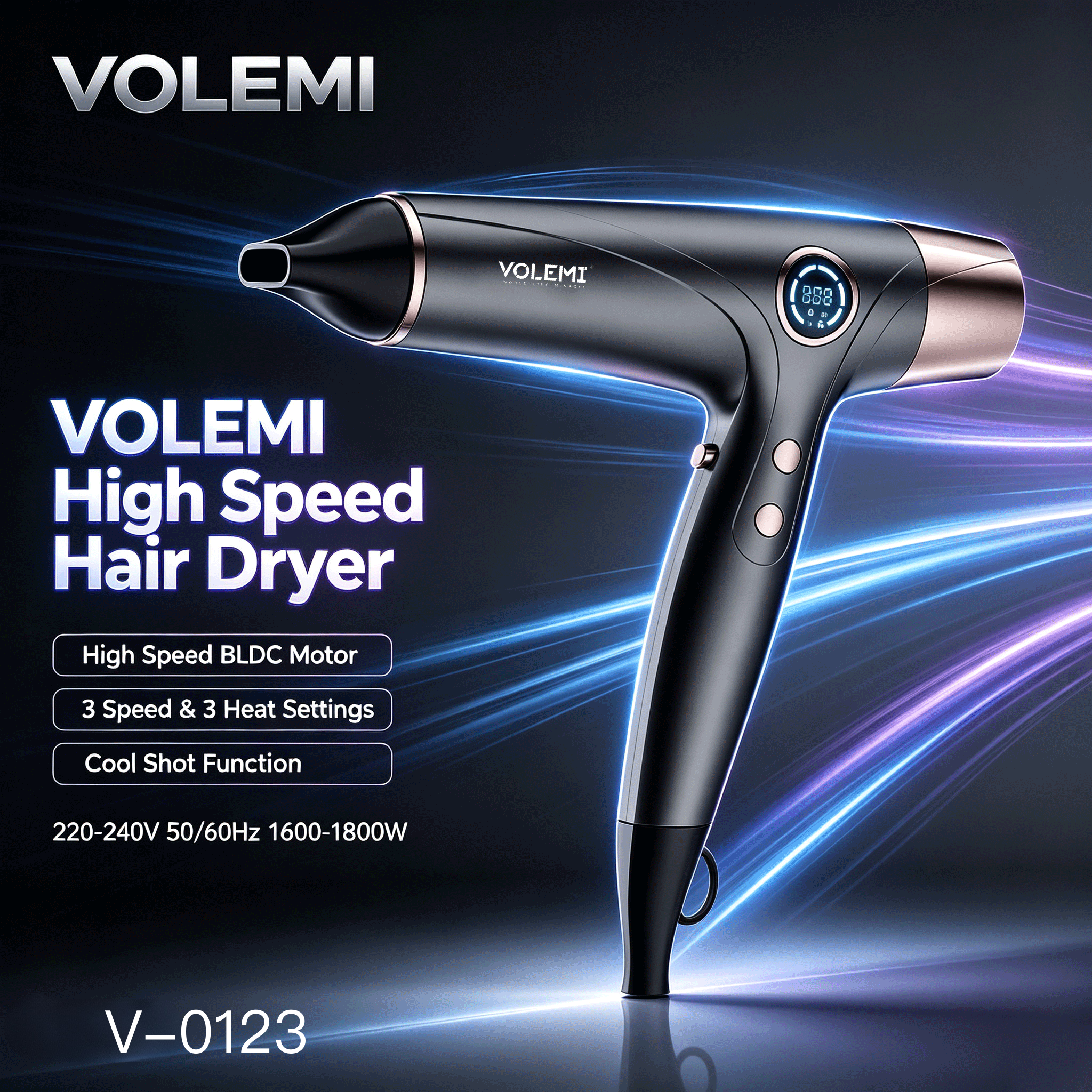 VOLEMI 6-Piece Beauty Grooming Kit Gift Box V-0123
