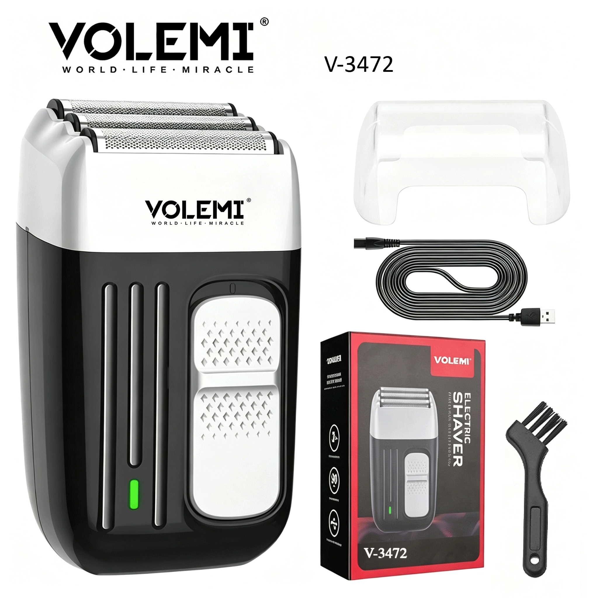 VOLEMI Personal Care Replacement Accessory Kit V-3472