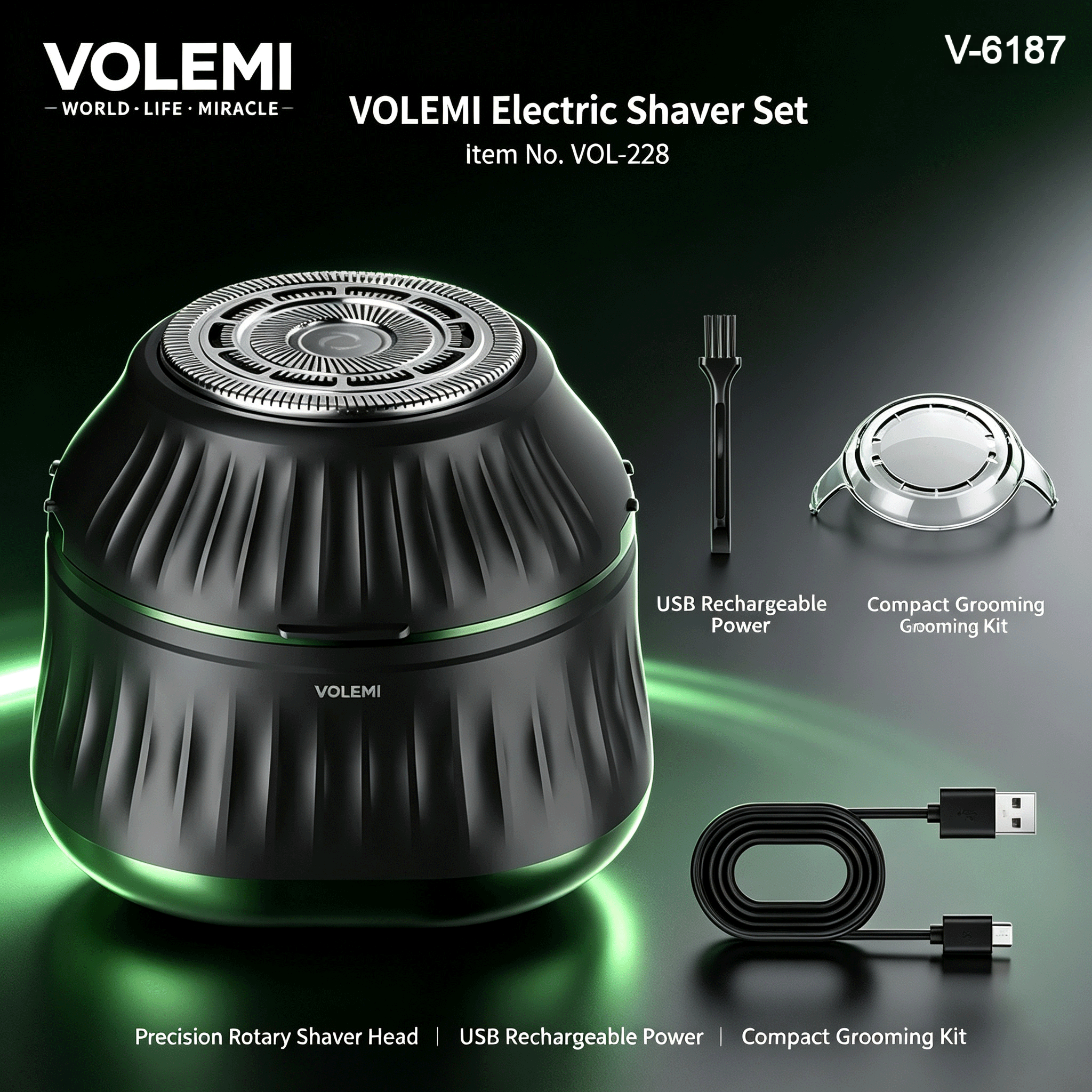 VOLEMI Personal Care Replacement Accessory Precision Fit V-6187