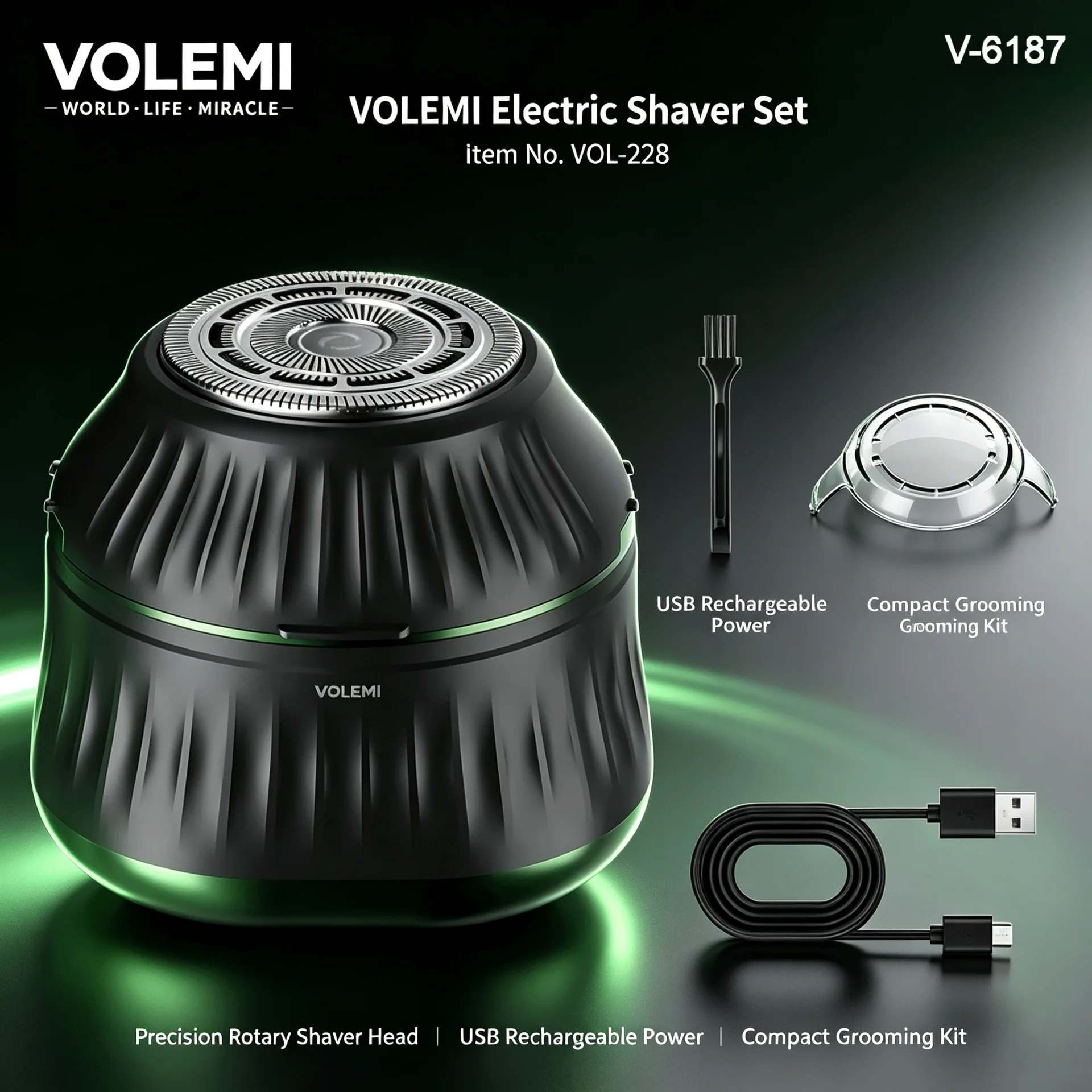 VOLEMI Personal Care Replacement Accessory Precision Fit V-6187