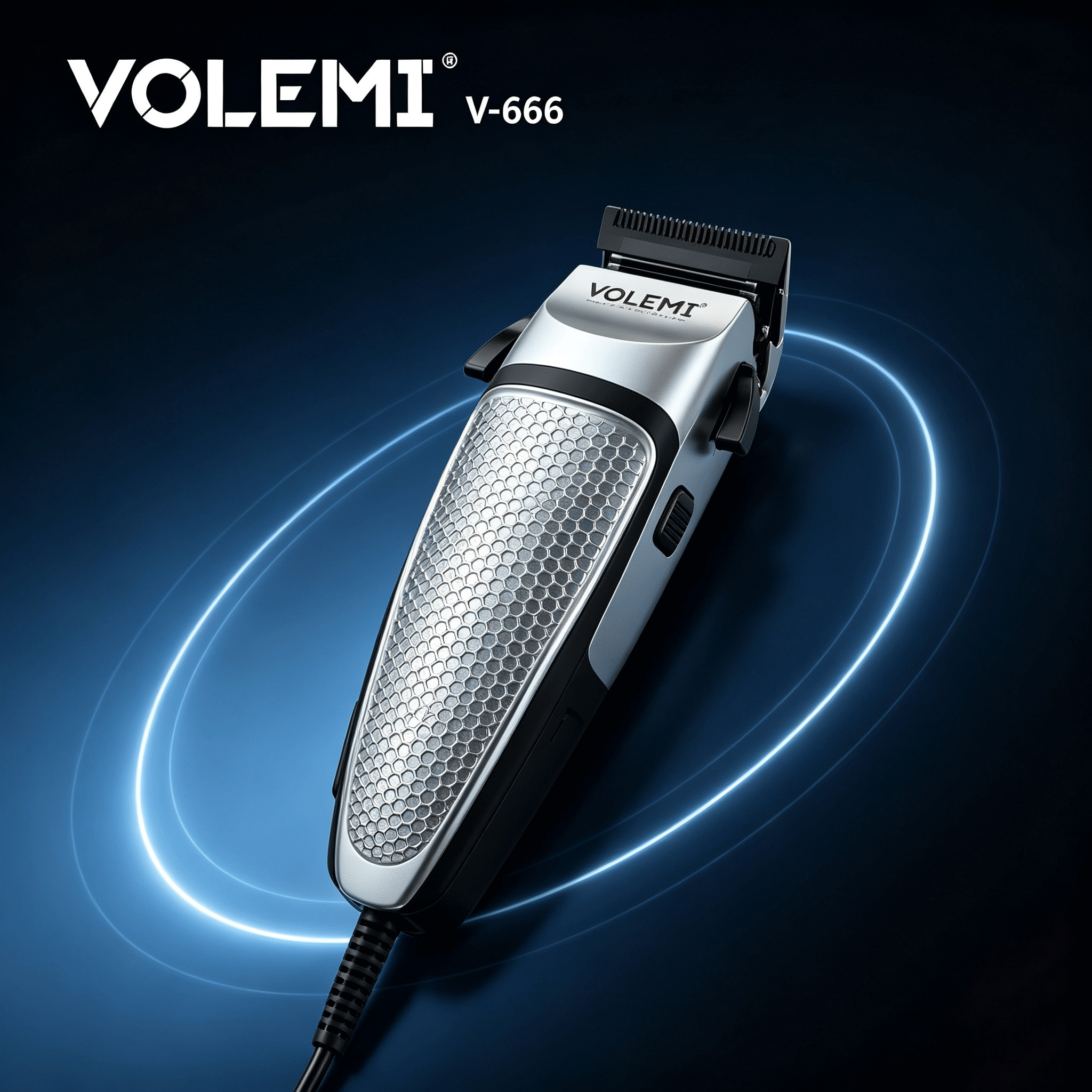 VOLEMI Professional Cordless Hair Clipper Quiet Motor V-666