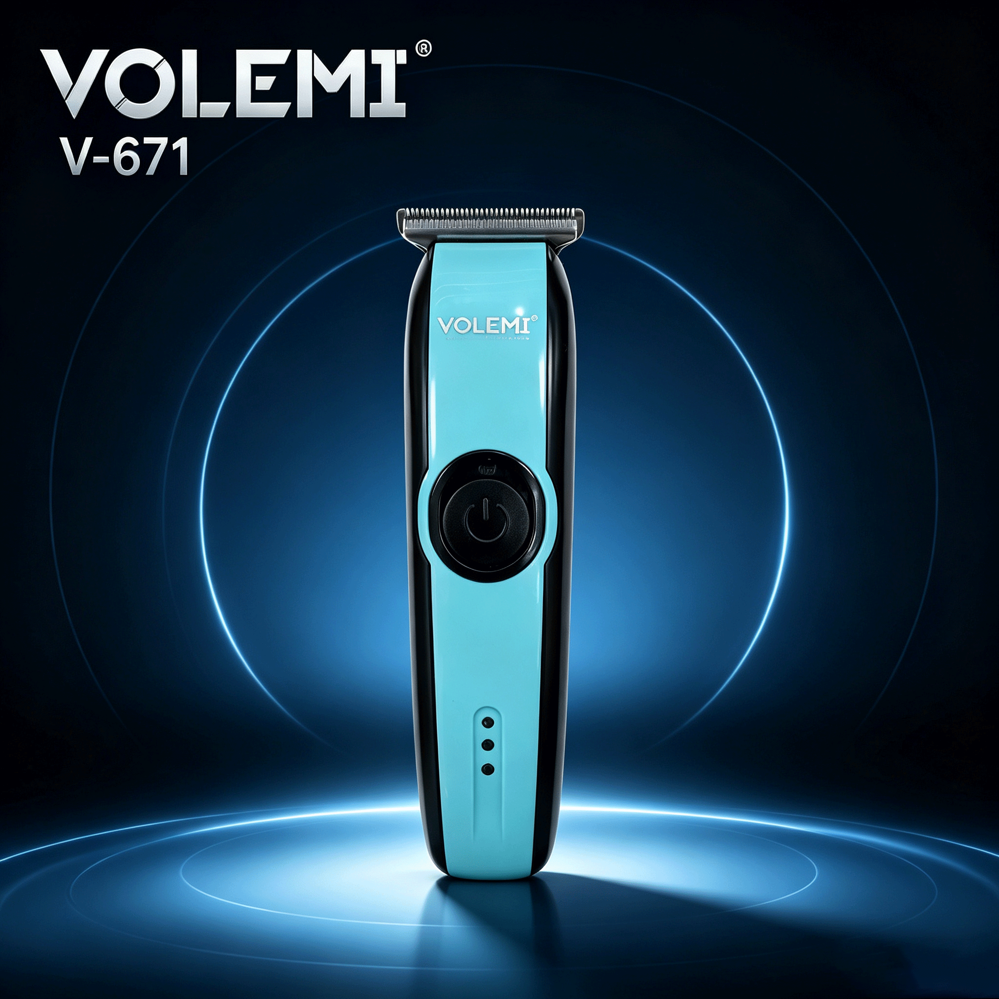 VOLEMI Professional Cordless Hair Clipper Quiet Motor V-671
