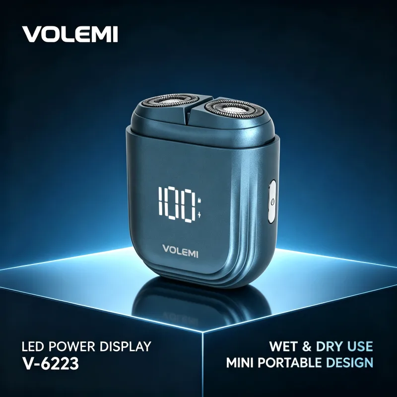 VOLEMI Men's Shaver Floating Foil Wet & Dry Washable Head V-6223