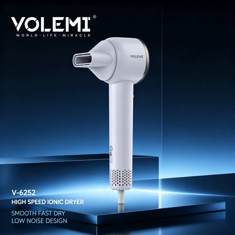 VOLEMI Hair Dryer 2200W Brushless Ionic Pro Salon V-6252