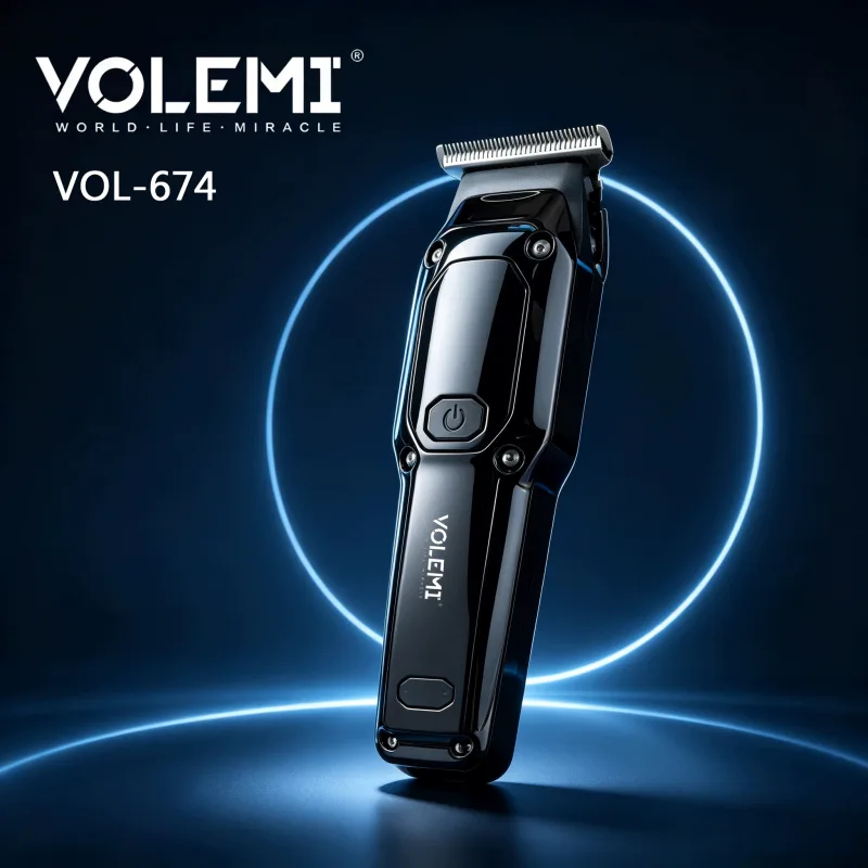 VOLEMI Compact Type-C Hair Clipper Quiet Motor V-674