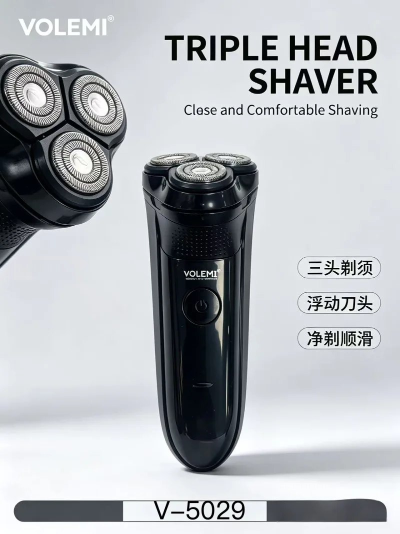 VOLEMI Pro Barber Hair Clipper Cordless Quiet Motor v-5010