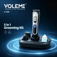 VOLEMI Men's Shaver Wet & Dry Floating Foil Type-C V-668