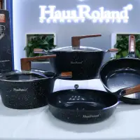 麦饭石不粘锅，汤锅，炖锅，煎锅，炒锅，礼品铝锅套装