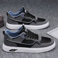 Zapatos de hombre para primavera, nuevos zapatos de lona transpirables, tendencia coreana para hombre, versátiles estilo little white, zapatos deportivos casuales para hombre