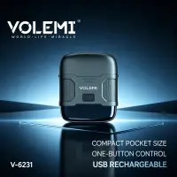 VOLEMI Men's Shaver Waterproof Long Runtime Rechargeable V-6231